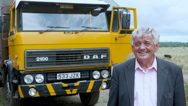 John Tarrent and his DAF 2100 from 1984)